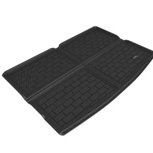 3D MAXpider Cargo Area Liner, Kagu, Raised Edge, Black, Thermoplastic Rubber of Carbon Fiber Texture, Non-Skid, To Back of 3RD Seat – M1CH0981309