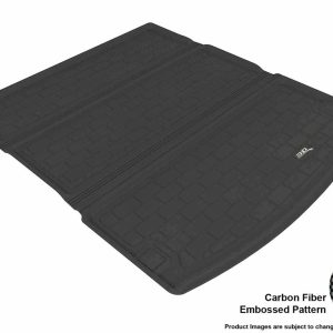 3D MAXpider Cargo Area Liner, Kagu, Raised Edge, Black, Thermoplastic Rubber of Carbon Fiber Texture, Non-Skid, To Back of 2ND Seat – M1DG0071309