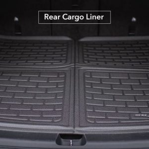 3D MAXpider Cargo Area Liner, Kagu, Raised Edge, Black, Thermoplastic Rubber of Carbon Fiber Texture, Non-Skid, To Back of 2ND Seat – M1DG0351309