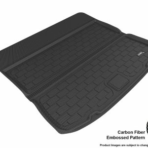 3D MAXpider Cargo Area Liner, Kagu, Raised Edge, Black, Thermoplastic Rubber of Carbon Fiber Texture, Non-Skid, 1 Piece – M1FR1001309