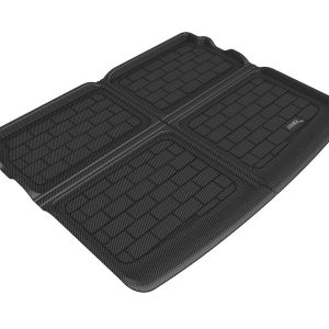 3D MAXpider Cargo Area Liner, Kagu, Custom Fit, Raised Edge, Black, Thermoplastic Rubber of Carbon Fiber Texture, Non-Skid – M1FR1431309