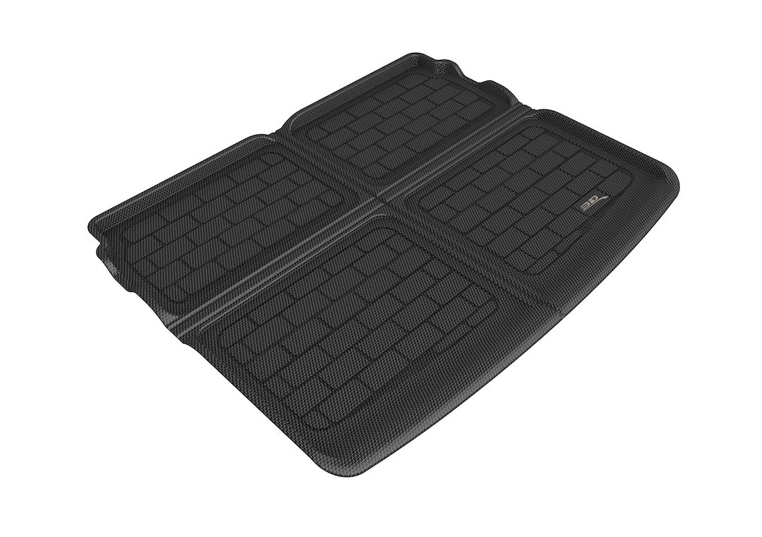 3D MAXpider Cargo Area Liner, Kagu, Custom Fit, Raised Edge, Black, Thermoplastic Rubber of Carbon Fiber Texture, Non-Skid – M1FR1431309