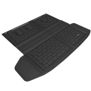 3D MAXpider Cargo Area Liner, Kagu, Raised Edge, Black, Thermoplastic Rubber of Carbon Fiber Texture, Non-Skid – M1HD1351309