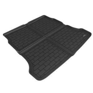3D MAXpider Cargo Area Liner, Kagu, Raised Edge, Black, Thermoplastic Rubber of Carbon Fiber Texture, Non-Skid, To Back of 2ND Seat – M1HY1341309