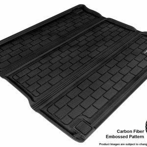 3D MAXpider Cargo Area Liner, Kagu, Raised Edge, Black, Thermoplastic Rubber of Carbon Fiber Texture, Non-Skid, 1 Piece – M1JP0041309
