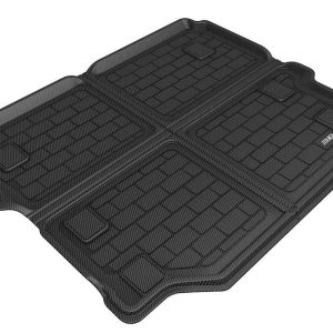 3D MAXpider Cargo Area Liner, Kagu, Custom Fit, Raised Edge, Black, Thermoplastic Rubber of Carbon Fiber Texture, Non-Skid – M1JP0191309