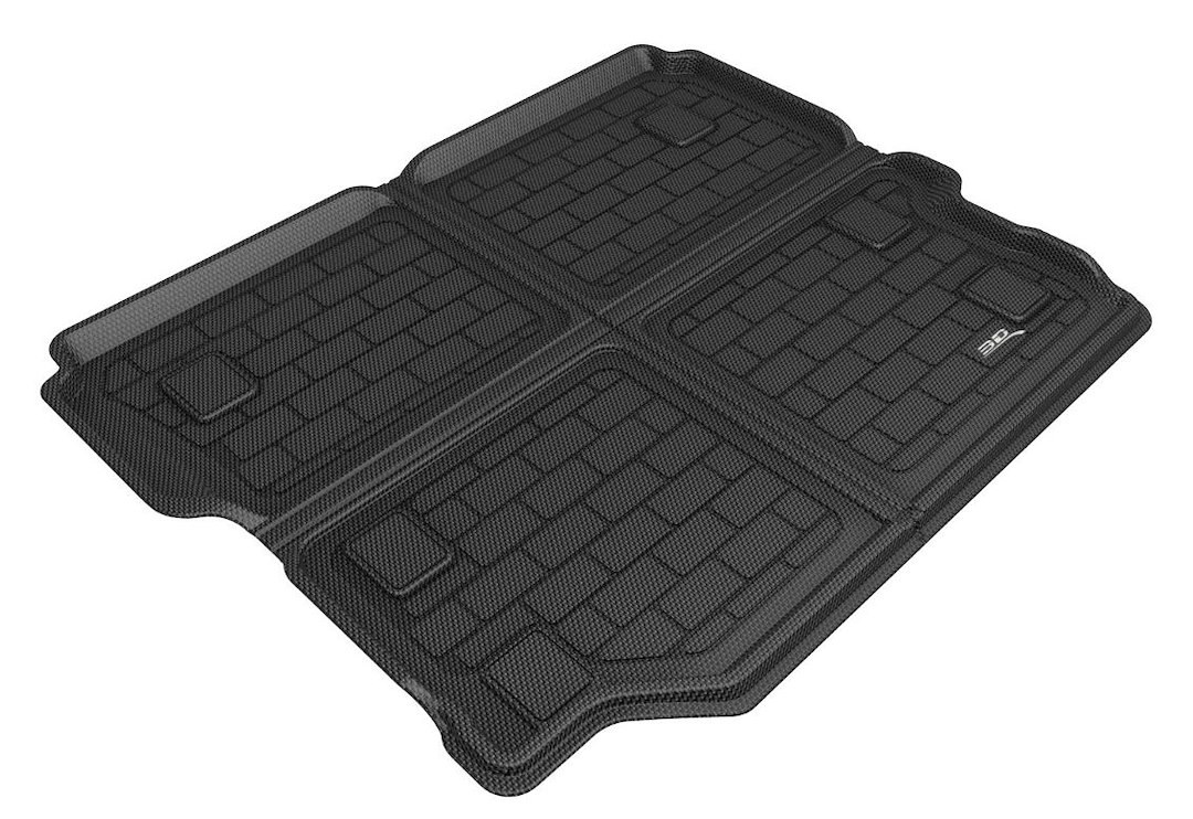 3D MAXpider Cargo Area Liner, Kagu, Custom Fit, Raised Edge, Black, Thermoplastic Rubber of Carbon Fiber Texture, Non-Skid – M1JP0191309