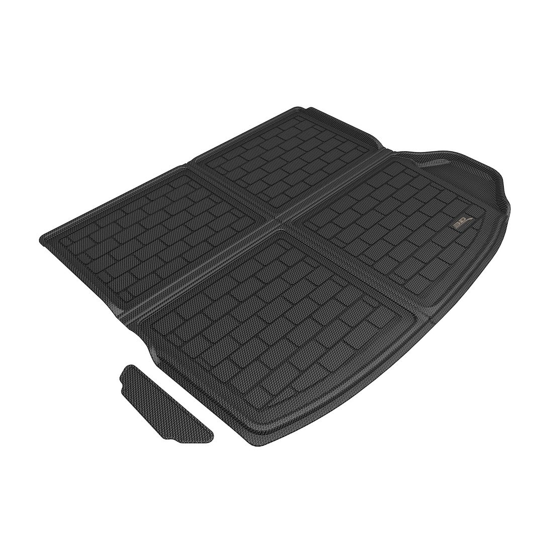 3D MAXpider Cargo Area Liner, Kagu, Raised Edge, Black, Thermoplastic Rubber of Carbon Fiber Texture, Non-Skid, To Back of 2ND Seat – M1JP0311309