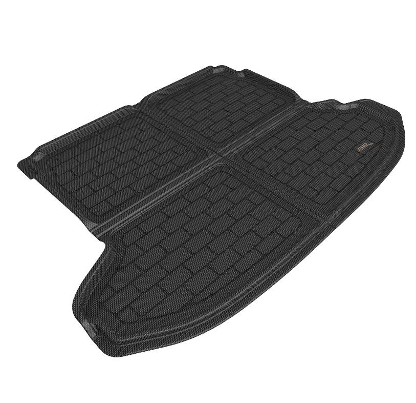 3D MAXpider Cargo Area Liner, Kagu, Custom Fit, Raised Edge, Black, Thermoplastic Rubber of Carbon Fiber Texture, Non-Skid – M1KA0721309