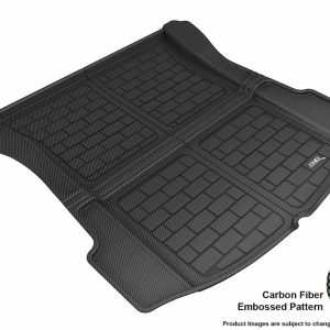 3D MAXpider Cargo Area Liner, Kagu, Raised Edge, Black, Thermoplastic Rubber of Carbon Fiber Texture, Non-Skid, 1 Piece – M1TL0041309