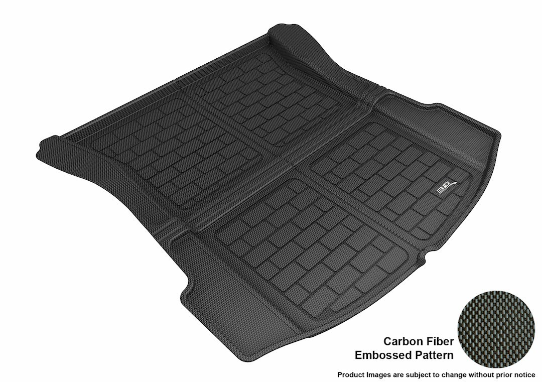 3D MAXpider Cargo Area Liner, Kagu, Raised Edge, Black, Thermoplastic Rubber of Carbon Fiber Texture, Non-Skid, 1 Piece – M1TL0041309