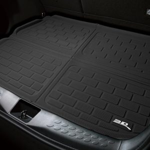 3D MAXpider Cargo Area Liner, Kagu, Raised Edge, Black, Thermoplastic Rubber of Carbon Fiber Texture, Non-Skid – M1TL0151309