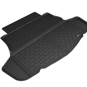 3D MAXpider Cargo Area Liner, Kagu, Custom Fit, Raised Edge, Black, Thermoplastic Rubber of Carbon Fiber Texture, Non-Skid, 1 Piece – M1TY2371309