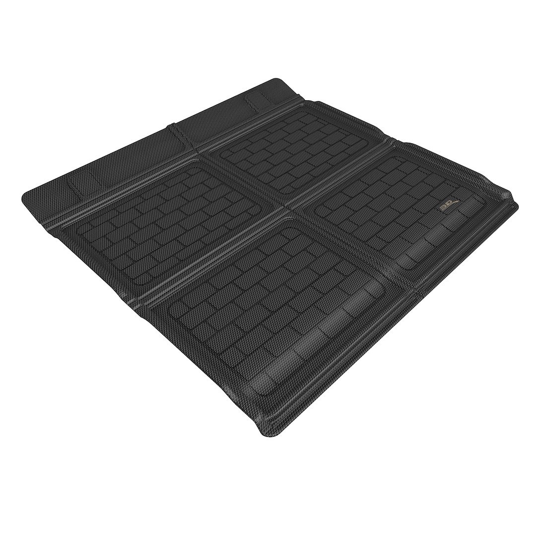 3D MAXpider Cargo Area Liner, Kagu, Raised Edge, Black, Thermoplastic Rubber of Carbon Fiber Texture, Non-Skid, To Back of 2ND Seat – M1TY2851309