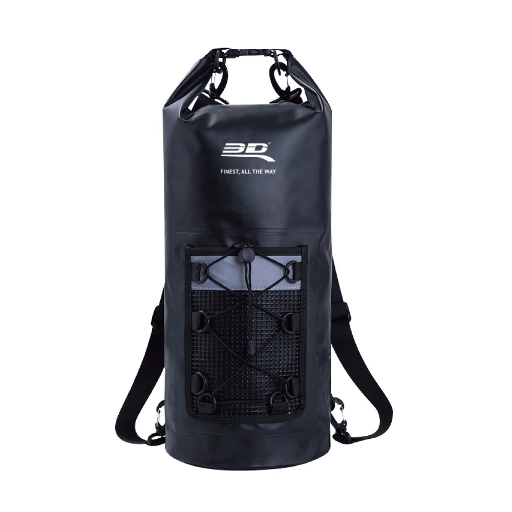 3D MAXpider Gear Bag, Dry Bag, Backpack Style, 24.8 Inch Height X 11 Inch Width, With Webbing Pocket, With Shoulder Strap, With 3D Mats Logo – 6117-09