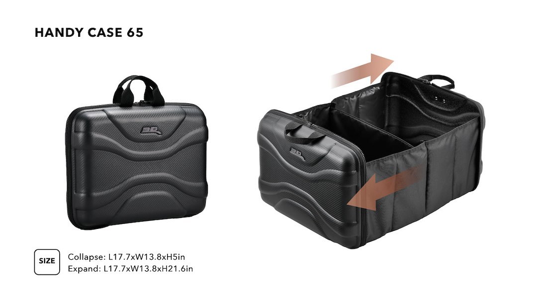 3D MAXpider Cargo Bag, Multi-Purpose Handy Case, 17.7 Inch Length X 13.8 Inch Width X 21.6 Inch Height Expand Dimension, 65 Liter Capacity – 9070