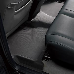 3D MAXpider Floor Liner, Kagu, Custom Fit, Raised Edge, Black, Thermoplastic Rubber of Carbon Fiber Texture, 3 Piece – L1FR10801509