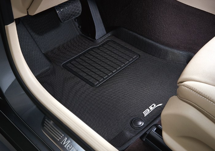 3D MAXpider Floor Liner, Kagu, Custom Fit, Raised Edge, Black, Thermoplastic Rubber of Carbon Fiber Texture, 5 Piece – L1FR12301509