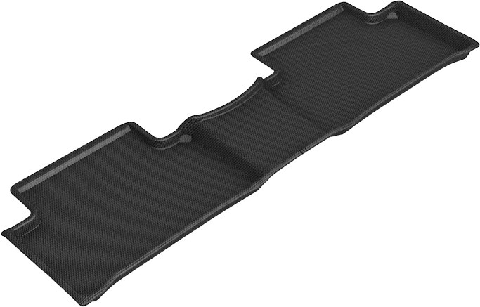 3D MAXpider Floor Liner, Kagu, Custom Fit, Raised Edge, Black, Thermoplastic Rubber of Carbon Fiber Texture – L1KA05801509
