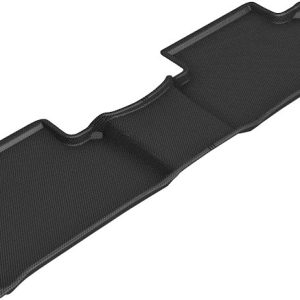 3D MAXpider Floor Liner, Kagu, Custom Fit, Raised Edge, Black, Thermoplastic Rubber of Carbon Fiber Texture – L1KA06201509