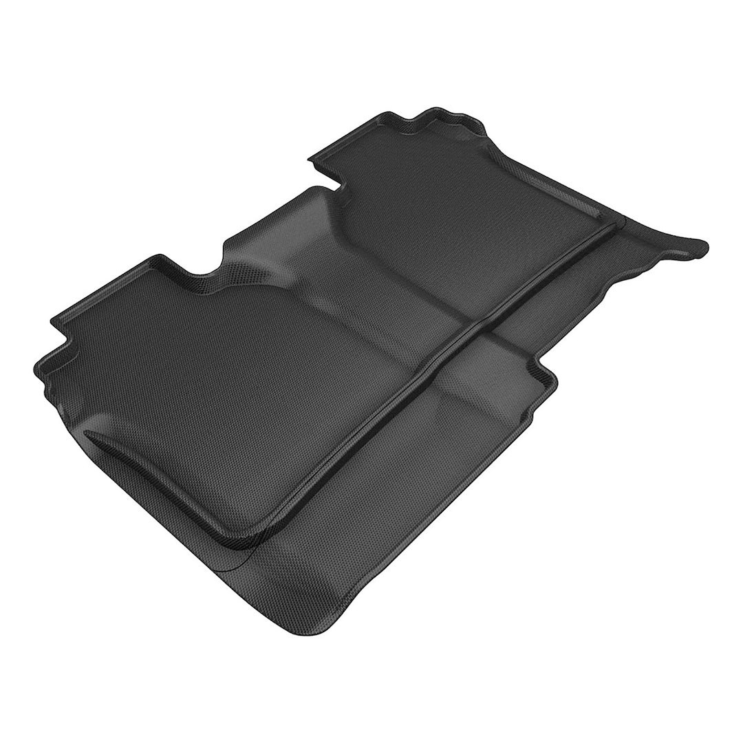 3D MAXpider Floor Liner, Kagu, Black, Custom Fit, Raised Edge, Thermoplastic Rubber of Carbon Fiber Texture, 1 Piece – L1CH10921509
