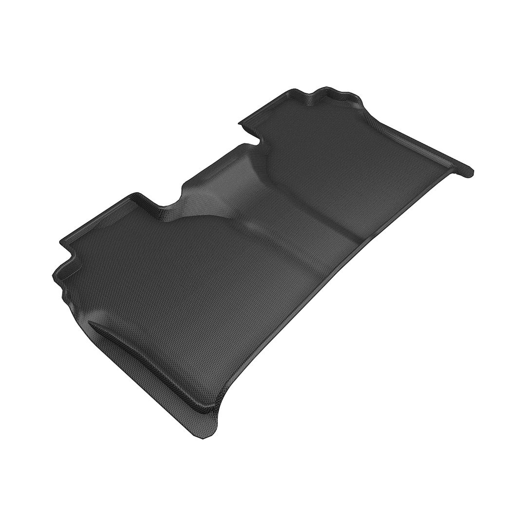 3D MAXpider Floor Liner, Kagu, Black, Custom Fit, Raised Edge, Thermoplastic Rubber of Carbon Fiber Texture, 1 Piece – L1CH11121509