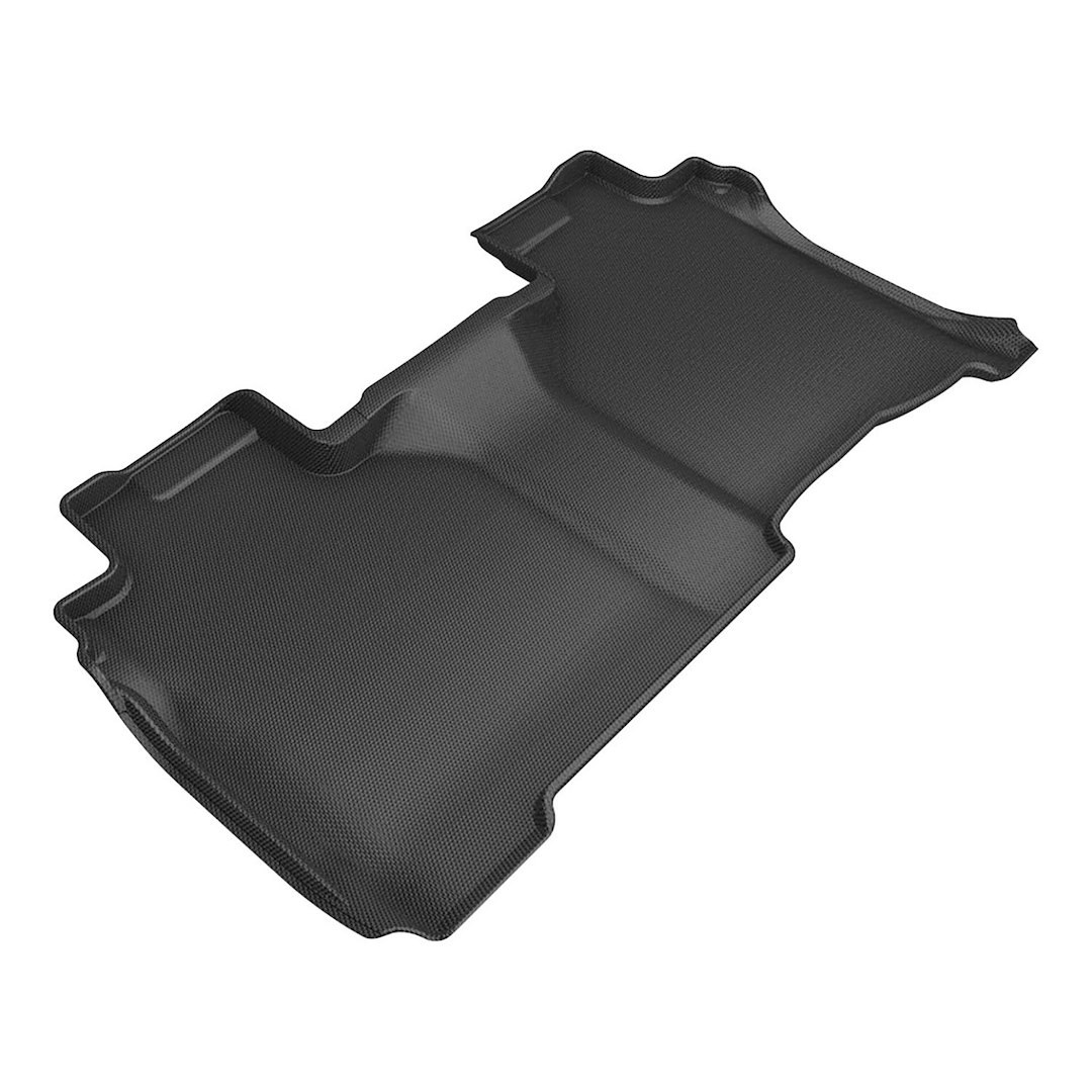 3D MAXpider Floor Liner, Kagu, Black, Custom Fit, Raised Edge, Thermoplastic Rubber of Carbon Fiber Texture, 1 Piece – L1CH11621509