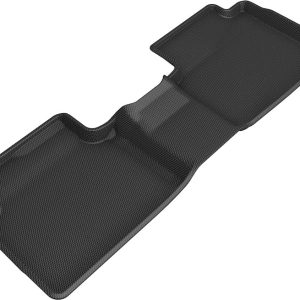 3D MAXpider Floor Liner, Kagu, Custom Fit, Raised Edge, Black, Thermoplastic Rubber of Carbon Fiber Texture, 1 Piece – L1FR14221509