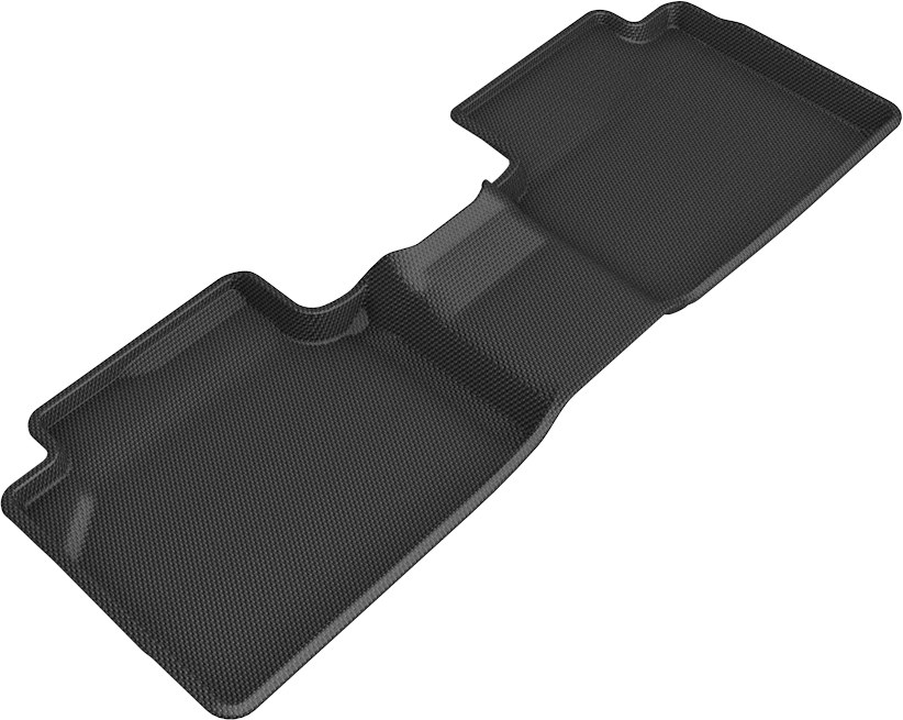 3D MAXpider Floor Liner, Kagu, Custom Fit, Raised Edge, Black, Thermoplastic Rubber of Carbon Fiber Texture, 1 Piece – L1FR14221509