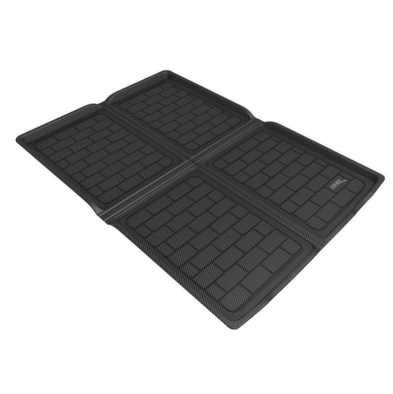 3D MAXpider Cargo Area Liner, Kagu, Raised Edge, Black, Thermoplastic Rubber of Carbon Fiber Texture, Non-Skid, Behind 2ND Seat – M1BM1301309