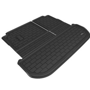 3D MAXpider Cargo Area Liner, Kagu, Raised Edge, Black, Thermoplastic Rubber of Carbon Fiber Texture, Non-Skid, To Back of 3RD Seat – M1IN0321309