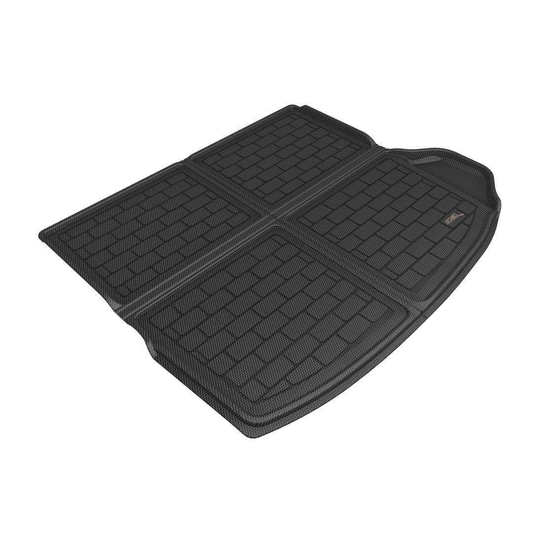 3D MAXpider Cargo Area Liner, Kagu, Raised Edge, Black, Thermoplastic Rubber of Carbon Fiber Texture, Non-Skid, To Back of 2ND Seat – M1JP0261309