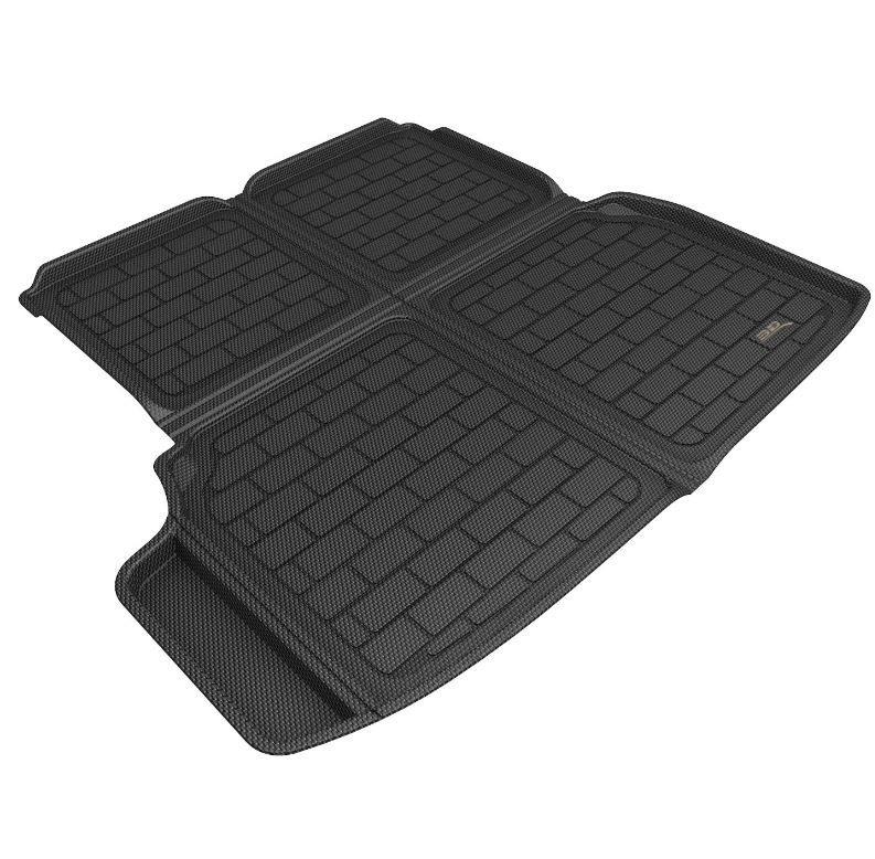 3D MAXpider Cargo Area Liner, Kagu, Raised Edge, Black, Thermoplastic Rubber of Carbon Fiber Texture, Non-Skid, Behind 2ND Seat – M1MB1671309