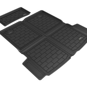 3D MAXpider Cargo Area Liner, Kagu, Raised Edge, Black, Thermoplastic Rubber of Carbon Fiber Texture, Non-Skid – M1PO0261309