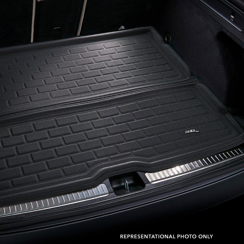 3D MAXpider Cargo Area Liner, Kagu, Raised Edge, Black, Thermoplastic Rubber of Carbon Fiber Texture, Non-Skid – M1PO0261309
