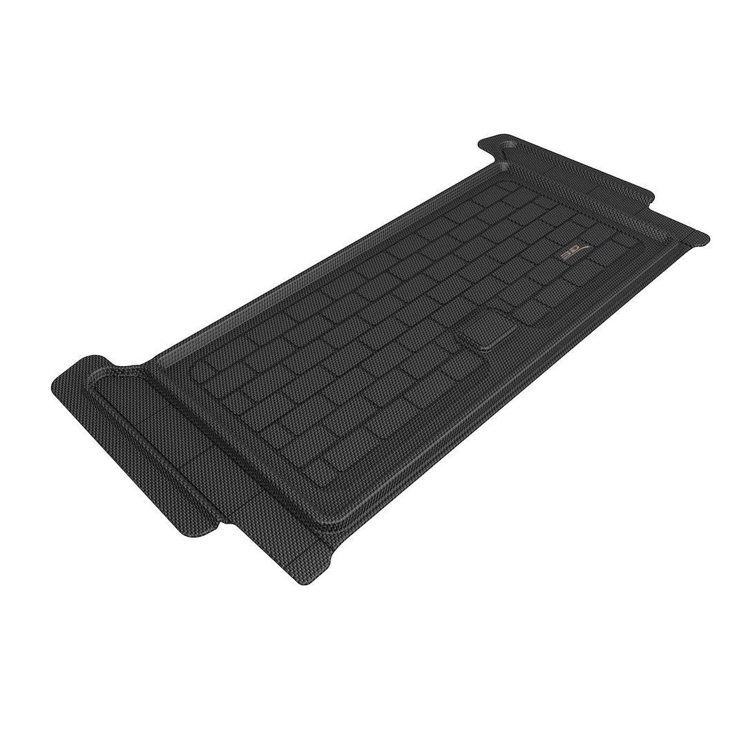 3D MAXpider Cargo Area Liner, Kagu, Raised Edge, Black, Thermoplastic Rubber of Carbon Fiber Texture, Non-Skid, Behind 3RD Row – M1RI0011309