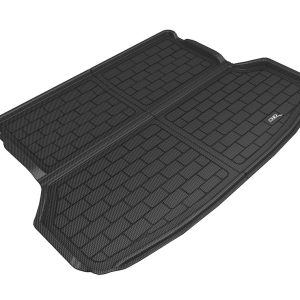3D MAXpider Cargo Area Liner, Kagu, Raised Edge, Black, Thermoplastic Rubber of Carbon Fiber Texture, Non-Skid, To Back of 2ND Seat – M1SB0241309
