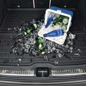 3D MAXpider Cargo Area Liner, Kagu, Raised Edge, Black, Thermoplastic Rubber of Carbon Fiber Texture, Non-Skid, Rear Top Cargo Area – M1TL0171309