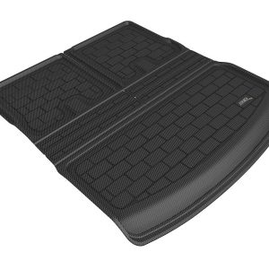 3D MAXpider Cargo Area Liner, Kagu, Raised Edge, Black, Thermoplastic Rubber of Carbon Fiber Texture, Non-Skid, Behind 3RD Row – M1TL0361309