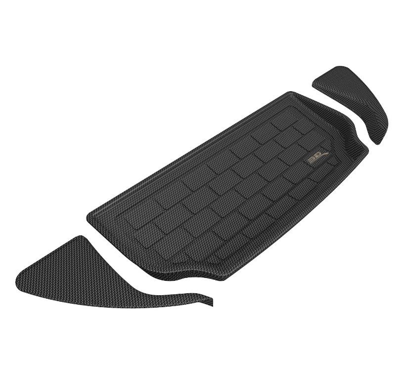 3D MAXpider Cargo Area Liner, Kagu, Raised Edge, Black, Thermoplastic Rubber of Carbon Fiber Texture, Non-Skid, Front Cargo Compartment – M1TL0471309