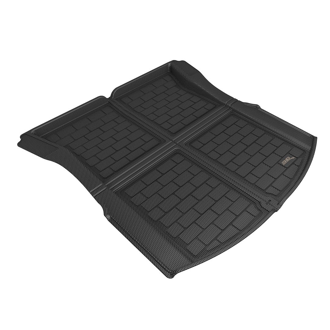 3D MAXpider Cargo Area Liner, Kagu, Custom Fit, Raised Edge, Black, Thermoplastic Rubber of Carbon Fiber Texture, Non-Skid – M1TL0701309