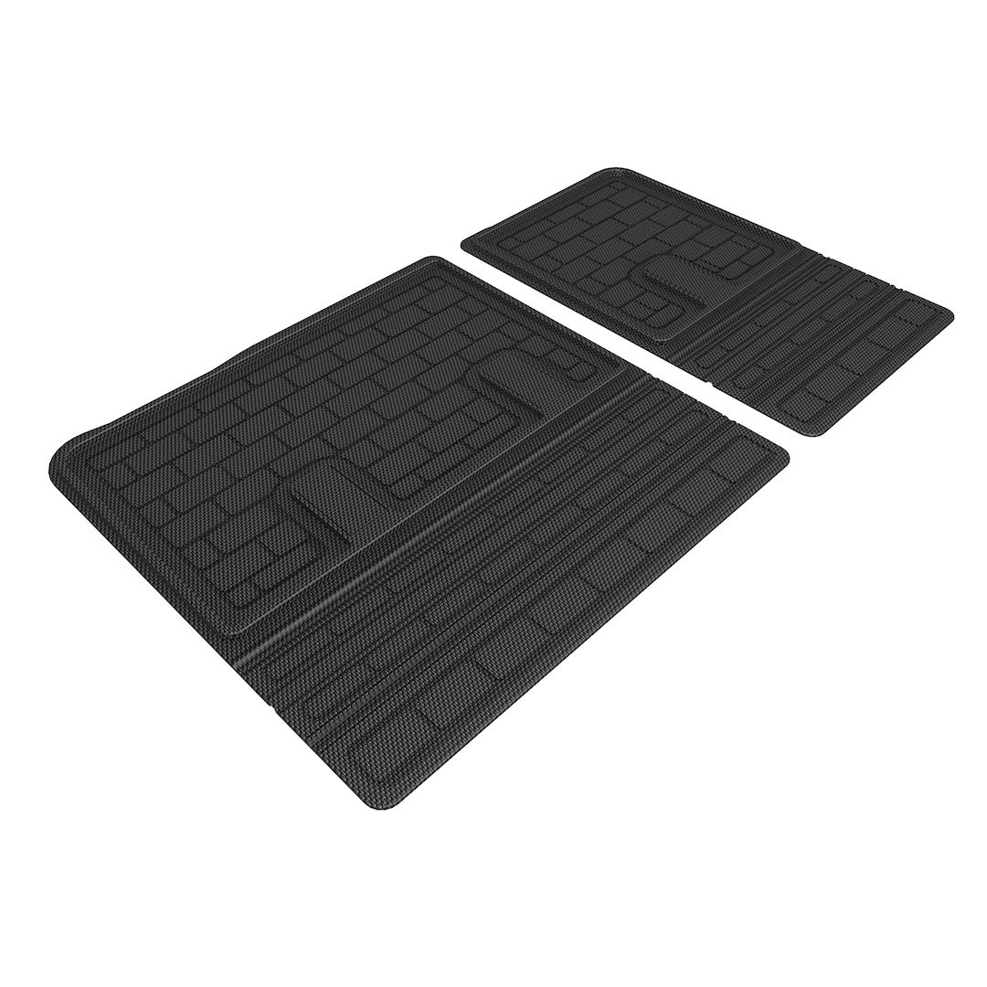 3D MAXpider Seat Back Protector, Kagu, Black, Thermoplastic Rubber of Carbon Fiber Texture, 2 Piece – Q1GM0381309