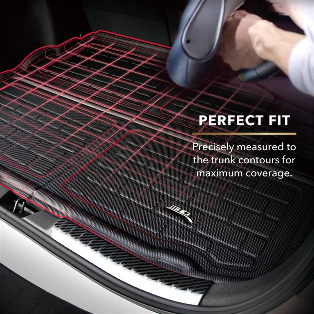 3D MAXpider Seat Back Protector, Kagu, Black, Thermoplastic Rubber of Carbon Fiber Texture, 2 Piece – Q1HY1191309
