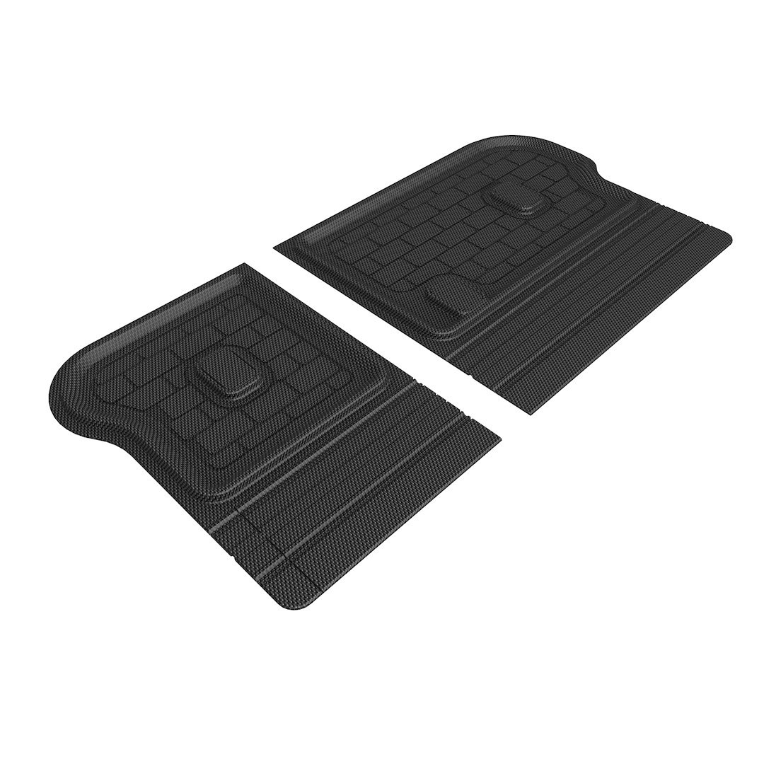 3D MAXpider Cargo Area Liner, Kagu, Raised Edge, Black, Thermoplastic Rubber of Carbon Fiber Texture, Non-Skid, To Back of 2ND Seat – Q1KA0721309