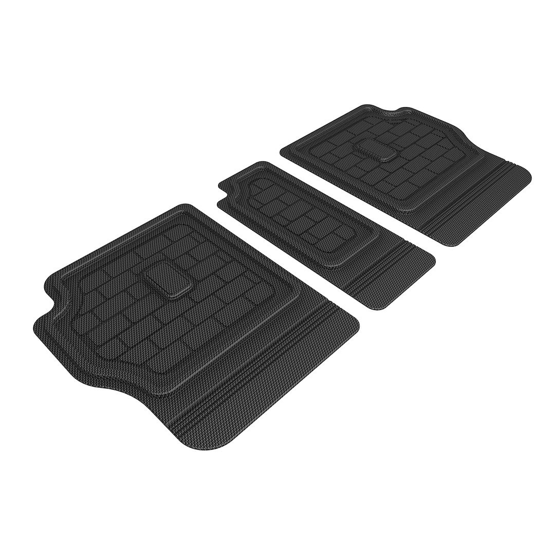 3D MAXpider Seat Back Protector, Kagu, Black, Thermoplastic Rubber of Carbon Fiber Texture, 2 Piece – Q1MZ0631309