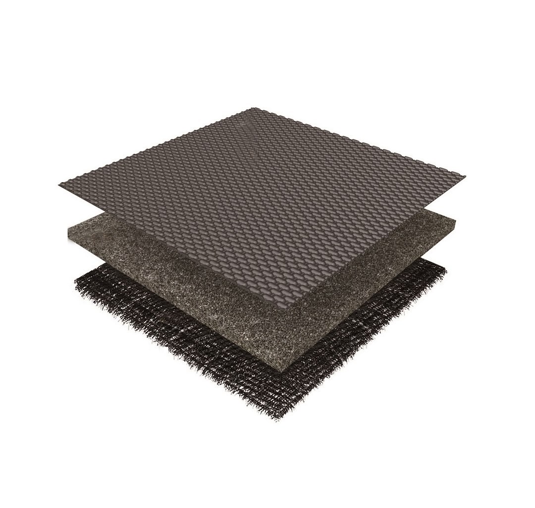 3D MAXpider Floor Liner, Kagu, Custom Fit, Raised Edge, Black, Thermoplastic Rubber of Carbon Fiber Texture, 5 Piece – L1TY23701509