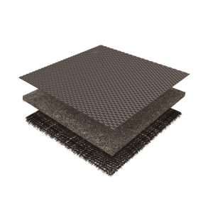 3D MAXpider Cargo Area Liner, Kagu, Raised Edge, Black, Thermoplastic Rubber of Carbon Fiber Texture, Non-Skid – M1TY2541309