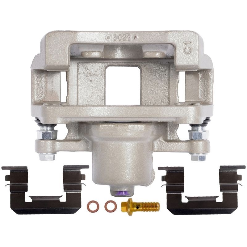 A1 Cardone Brake Caliper, Remanufactured, With Installation Hardware, With Mounting Bracket – 18-B5540