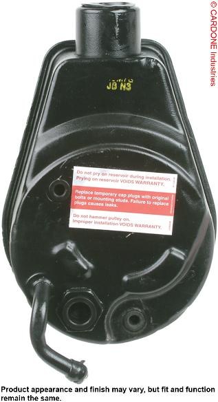A1 Cardone Power Steering Pump, Remanufactured, Without Pulley, With Reservoir/ O-Rings – 20-6800