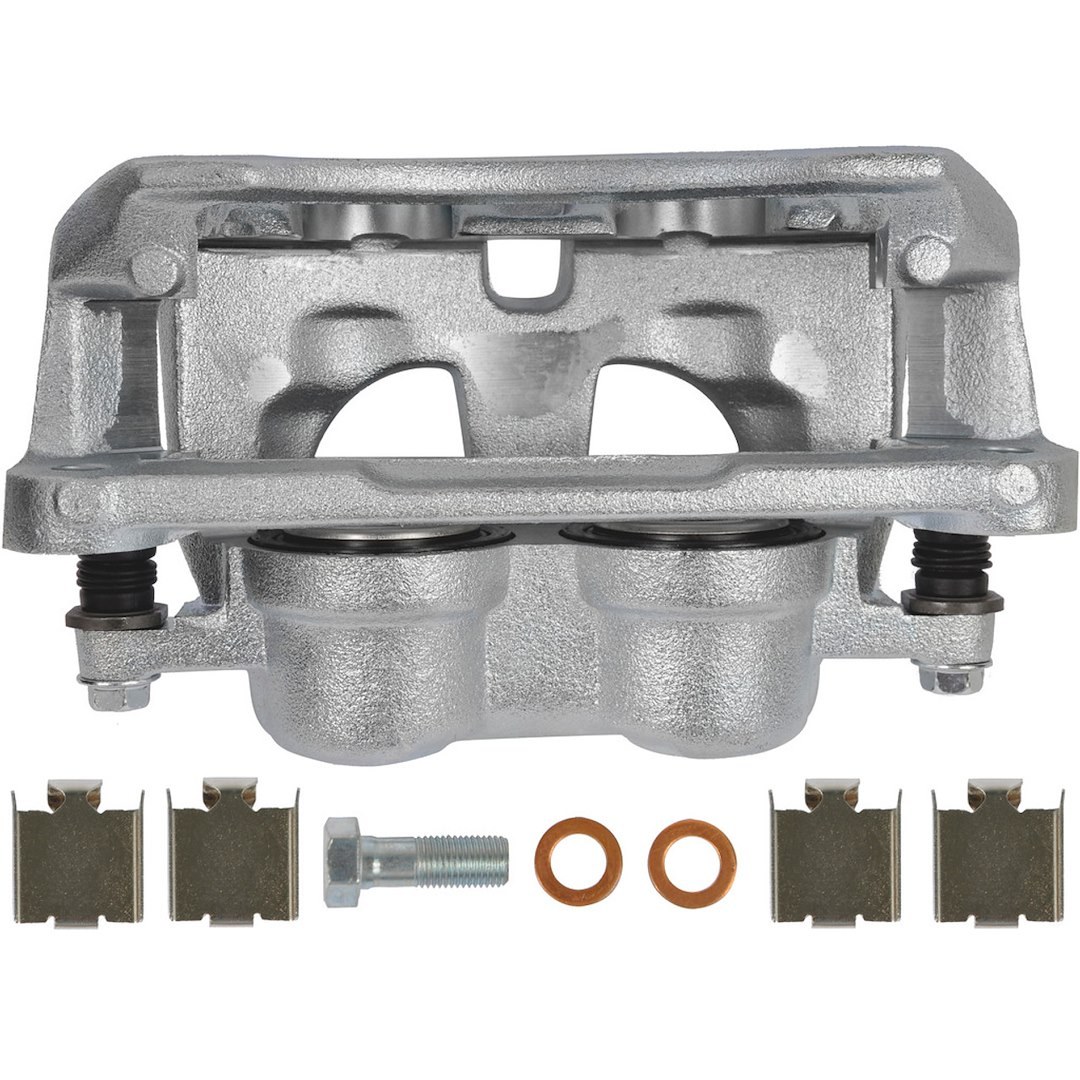 A1 Cardone Brake Caliper, Two 2.36 Inch Phenolic Piston, Without Brake Pads, Zinc Plated, Silver – 2C-5173
